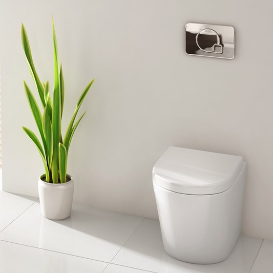 Imex Arco Rimless Back to Wall Toilet with Luxury Seat - 520mm Projection