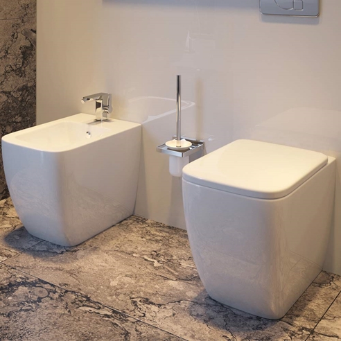 Imex Essence Back to Wall Toilet with Luxury Slimline Seat