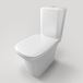 Imex Grace Rimless Comfort Height Toilet & Luxury Seat - 650mm Projection - Slim Puraplast Seat