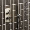Inox Brushed Stainless Steel Concealed Thermostatic Shower Valve - 1 Outlet