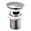 Inox Brushed Stainless Steel Slotted Basin Clicker Waste