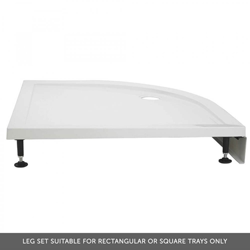 Drench Leg Set & Plinth - For Square and Rectangular Shower Trays Up to 1000mm