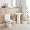 Lorraine Close Coupled Toilet with Soft Close Seat - 655mm Projection