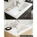 Emily 1000mm Combination Bathroom Toilet & Sink Unit - White Gloss