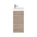 Minnie 400mm Floorstanding Cloakroom Vanity Unit & Basin - Driftwood