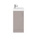 Minnie 400mm Floorstanding Cloakroom Vanity Unit & Basin - Matt Stone Grey