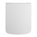 Vellamo Modern Square Soft Close Toilet Seat With Quick Release Hinges - Top Fix