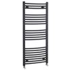 nuie Curved Anthracite Towel Rail - 1150mm x 500mm