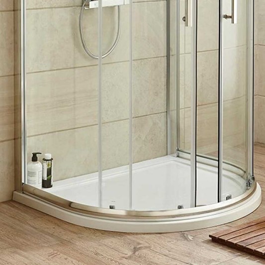 Harbour Primrose 1050 x 925mm D Shaped Shower Tray