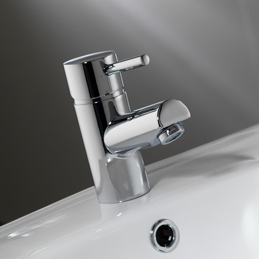 Pura Xcite Basin Mixer Tap with Waste