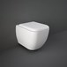 RAK Metropolitan Wall Hung Toilet & Soft Close Seat - 525mm Projection