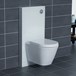 RAK Obelisk Glass WC Unit with Cistern & Frame for Wall Hung Toilets