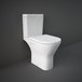 Rak Resort Maxi Comfort Height Rimless Toilet & Seat - 665mm Projection