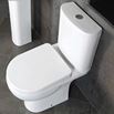 Rak Tonique Close Coupled Toilet & Soft Close Seat - 625mm Projection