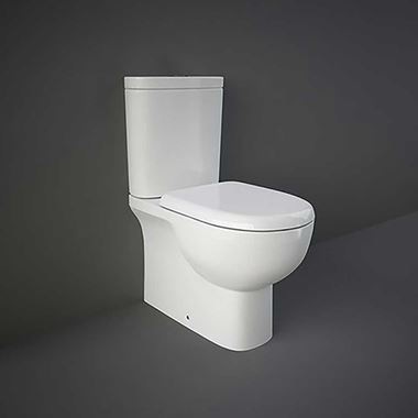 RAK Tonique Fully Back to Wall Toilet & Soft Close Seat - 625mm Projection