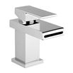 Vellamo Sophie Waterfall Basin Mixer with Clicker Waste