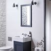 Roper Rhodes Hampton Cloakroom Mirror - Slate Grey