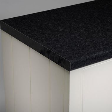 Roper Rhodes 2000mm Laminate Worktop - Black Granite