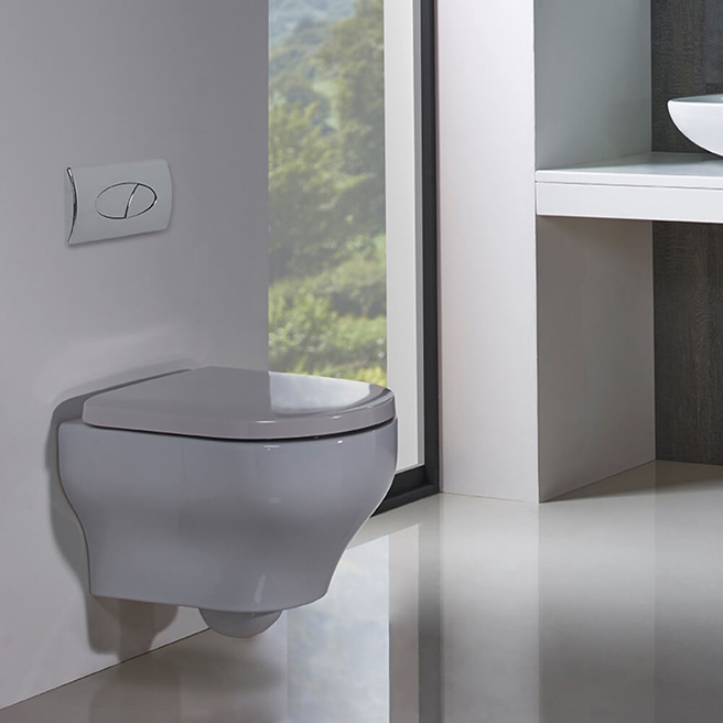 Roper Rhodes Note Wall Hung WC & Seat - 500mm Projection