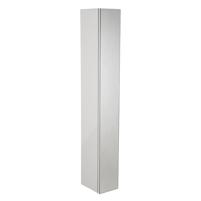 Roper Rhodes Scheme Mirrored Column Tall Storage Cabinet - 186 x 1400mm