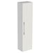 Saneux Austen 1400mm Wall Mounted Tall Storage Unit - White Gloss