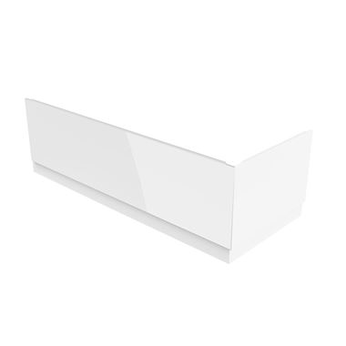 Saneux Bath Panel and Plinth in White Gloss - 1800mm x 415mm