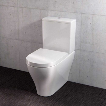 Saneux Prague Close Coupled Rimless Toilet & Soft Close Seat