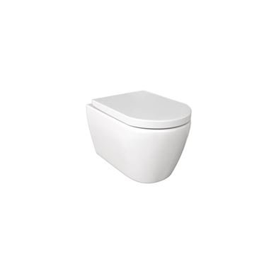 Saneux Uni Rimless Toilet & Soft Close Seat - 520mm Projection
