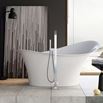 Sasha Freestanding White Acrylic Bath - 1750 X 825mm