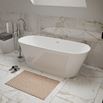 Sebastian Acrylic White Freestanding Bath - 1500 x 700mm