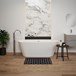 Sebastian Acrylic White Freestanding Bath - 1500 x 700mm