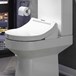 Smart Toilet with Adjustable Bidet Wash Function, Heated Seat, Dryer & Control - 655mm Projection