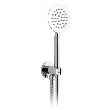 Vado Aquablade Round Mini Shower Kit with Integrated Wall Outlet