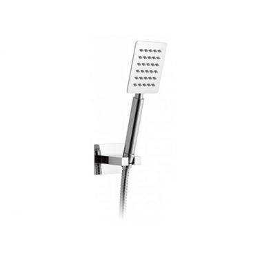 Vado Aquablade Square Mini Shower Kit with Integrated Wall Outlet
