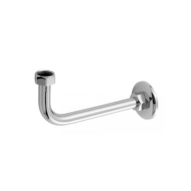 Vado Back To Wall Return Elbow With Flange - For Exposed Shower Valves