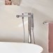 Vado Life Floor Mounted Bath Shower Mixer With Shower Kit