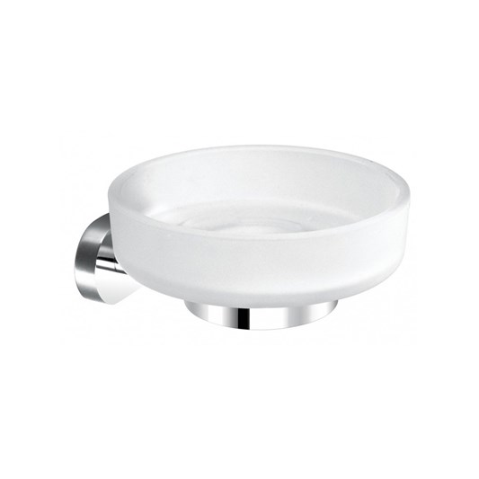 Vado Life Frosted Glass Soap Dish and Holder