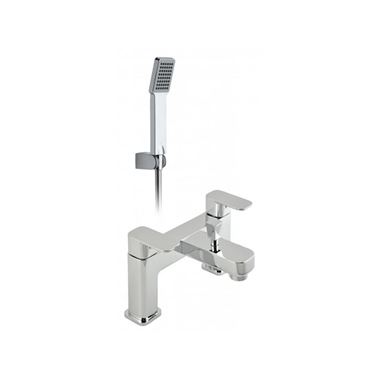 Vado Phase Deck Mounted Bath Shower Mixer Tap with Shower Kit