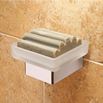 Vado Shama Frosted Glass Soap Dish and Holder