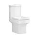 Vellamo Aspire Modern Square Toilet with Wrapover Soft-Close Seat