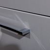 Vellamo Aspire 800mm Floorstanding 2 Drawer Vanity Unit & Basin - Gloss Grey