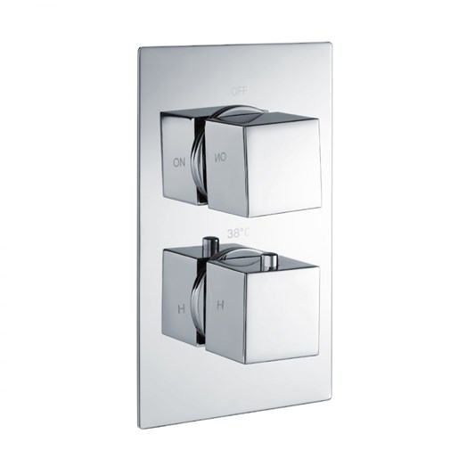 Vellamo Blox 1 Outlet Thermostatic Concealed Shower Valve