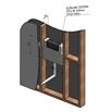 Vellamo Slim Dual Flush Concealed Cistern - Fits in 100mm Stud Wall