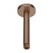 VOS Fixed Ceiling Shower Arm - Brushed Bronze