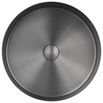 VOS Round Stainless Steel Countertop Basin - Brushed Black