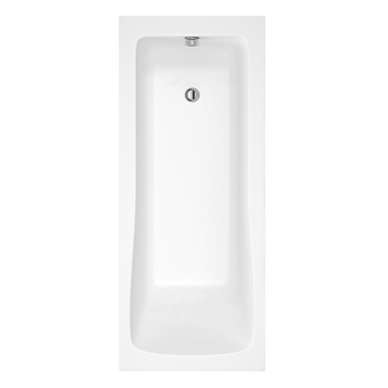 Drench Straight Single Ended Bath - Square
